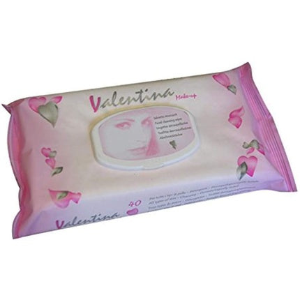 Șervețele demachiante Valentina Makeup, 40 buc