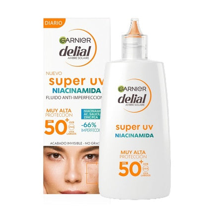 Cremă solară, Delial, Super UV Niacinamide SPF50+ 40ml