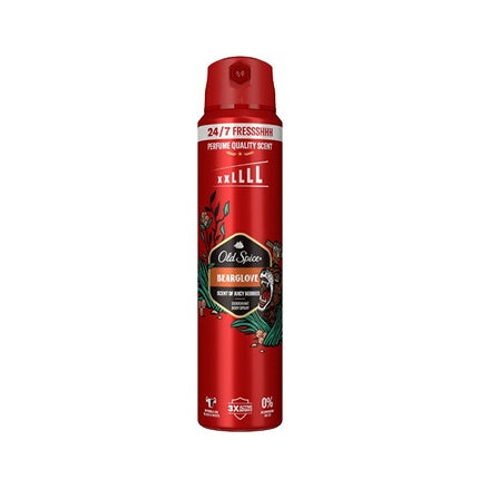 Old Spice Bearglove Deodorant Spray, 250 ml, roșu