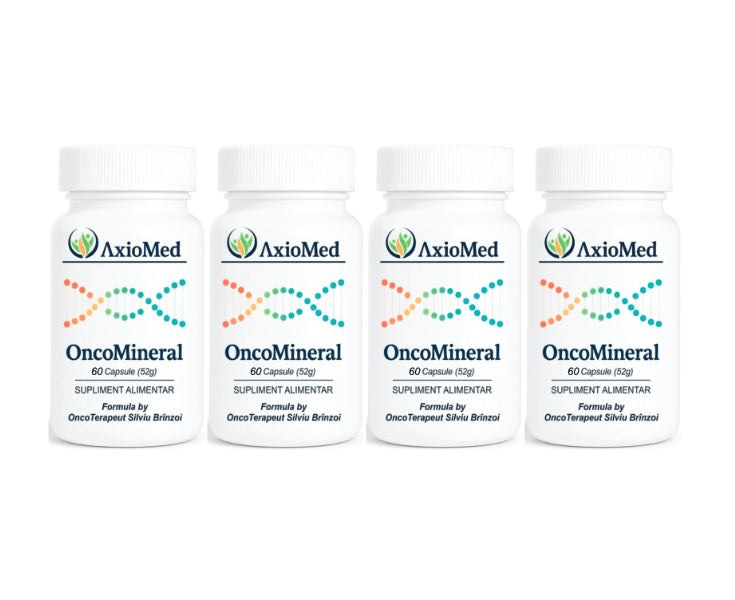 AxioMed OncoMineral – supliment alimentar sub forma de capsule cu minerale  – 240 cps