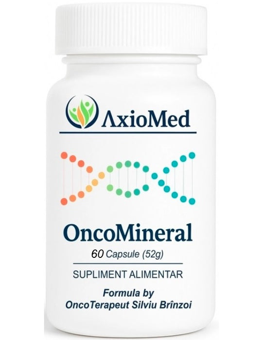 AxioMed OncoMineral – supliment alimentar sub forma de capsule cu minerale  – 60 cps