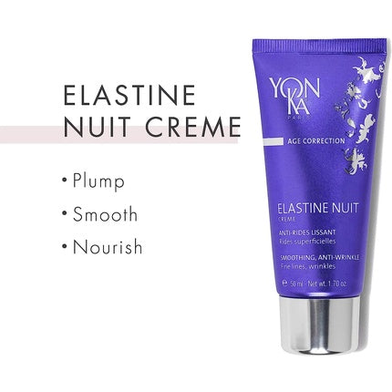 Crema de noapte, Yonka, Elastine Nuit, violet, 50ml