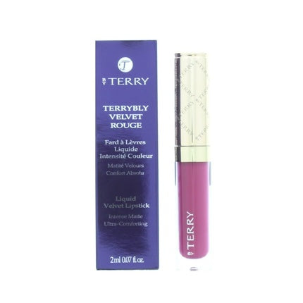 Ruj lichid By Terry Terrybly Velvet Rouge 06 Gypsy Rose, finisaj mat velur, capac auriu