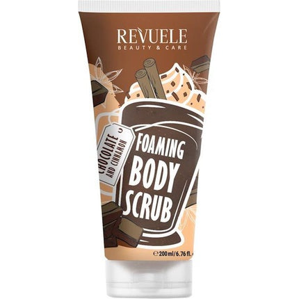 Exfoliant corp cu spumă Revuele Chocolate & Cinnamon 200ml