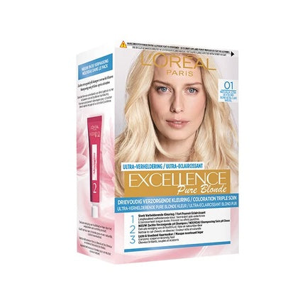Vopsea de păr, L'Oréal Paris, Excellence 01 Blond natural