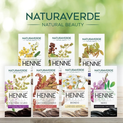 Vopsea păr, Naturaverde, henna blondă