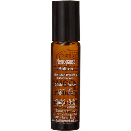 Ulei Roll-On Menopauză, Elixirs & Co, cu flori Bach și uleiuri esențiale, 10ml