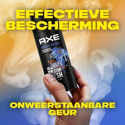 Deodorant spray Axe Anarchy For Him, 150ml, negru