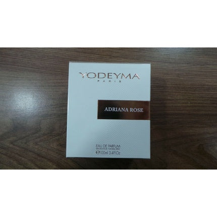 Parfum Yodeyma Adriana Rose Woman, 100ml, sticlă transparentă cu etichetă roz