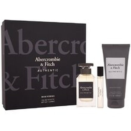 Set Cadou Abercrombie & Fitch Authentic - Parfum, Gel de Duș și Miniatură