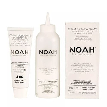 Vopsea de păr, Noah, Coffee Brown, 140ml