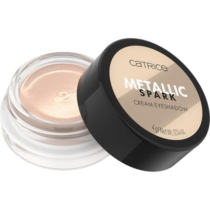 Crema de ochi Catrice Metallic Spark No. 010 Nude, 4 g, finish metalic
