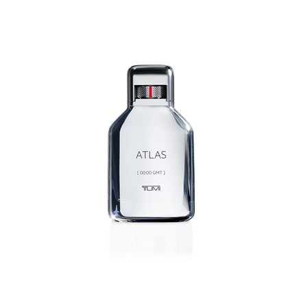 Perfum Tumi Atlas For Men, EDP Spray, Sticlă argintie cu capac negru