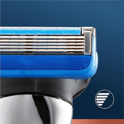Aparat de ras King C. Gillette, albastru, cu trimmer