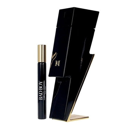 Set parfum Carolina Herrera Bad Boy, 100ml si 10ml, pentru barbati