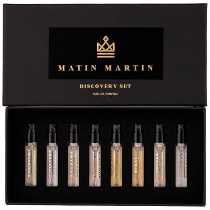 Set Parfum Matin Martin Discovery, 8 x 2ml, Arome Diverse