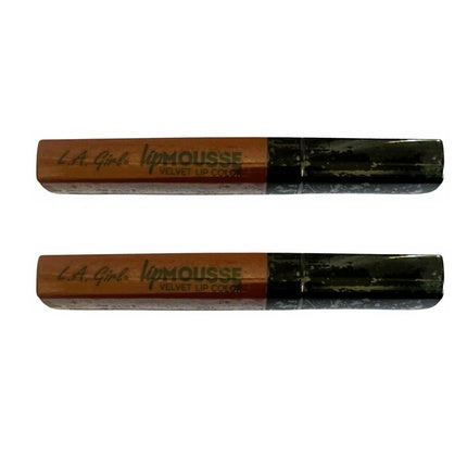 Ruj Lichid, L.A. Girl, Lip Mousse, roșu-maro