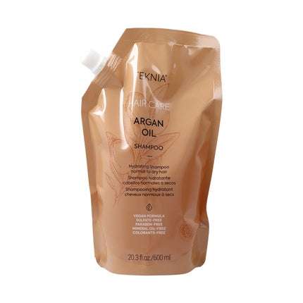 Șampon de reumplere Lakmé Teknia Hair Care cu Ulei de Argan, 600ml