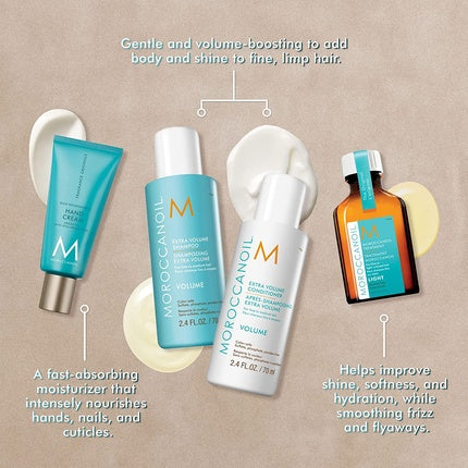 Set Îngrijire Păr Volum Moroccanoil - Travel Set