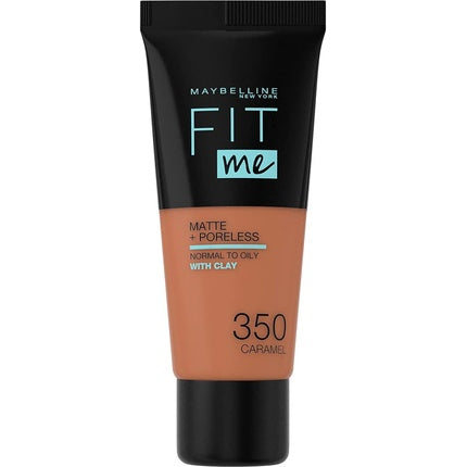 Fond de ten, Maybelline New York, Fit Me Matte & Poreless, Caramel