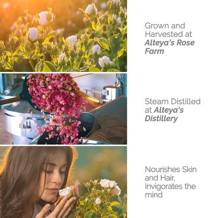 Apa de Trandafiri, Alteya, spray sticlă 120ml, organic