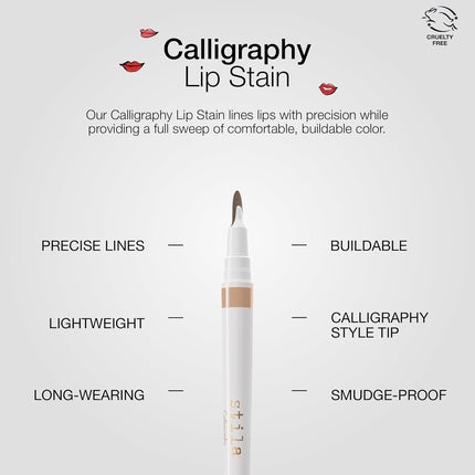 Lip Stain Stila Calligraphy Alb
