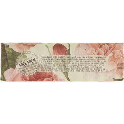 Săpun solid Nesti Dante Romantica, trandafir și bujor, 250g