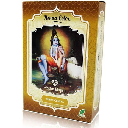 Vopsea de păr Henna Radhe Shyam, permanentă, 100g