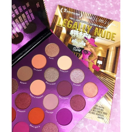 Paletă ochi Rude Legally Nude, 24 de culori