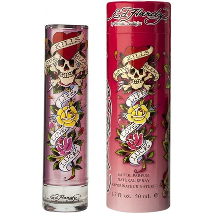 Perfum Ed Hardy Women's, 50ml, design grafic