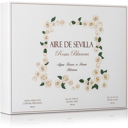 Set parfum, Aire de Sevilla, White Roses, femei