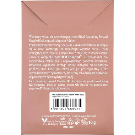 Pudră de conturare Nam - Warm Nude, 10g