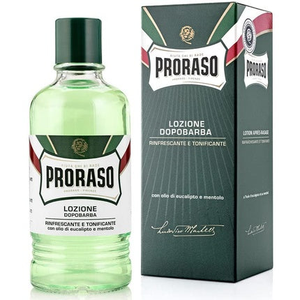 Lotiune aftershave, Proraso, cu eucalipt si mentol, 400ml