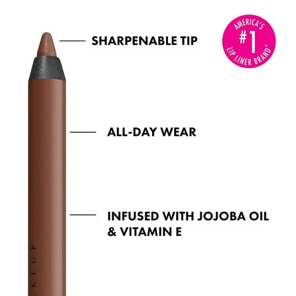 Creion Contur Buze NYX Professional Makeup Line Loud Lip Liner Total Baller 07 Rich Warm Brown