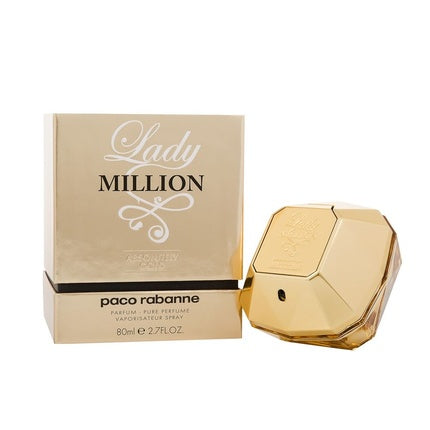 Paco Rabanne Lady Million Absolutely Gold Pure Perfume, Femeie, 80 ml