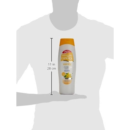 Gel de duș, Instituto Español, Lapte și Vanilie 750ml