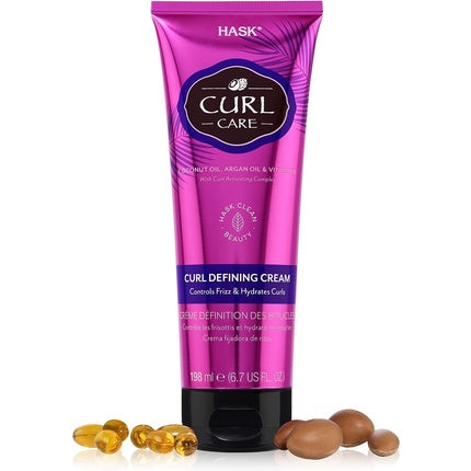 Cremă definire bucle, Hask, Curl Care, 198ml