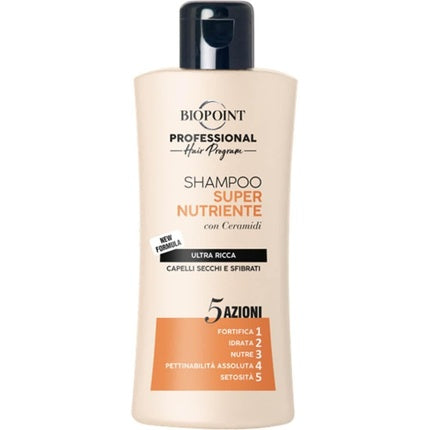 Șampon Biopoint Professional Super Nutriente pentru Păr Uscat și Deteriorat 100ml
