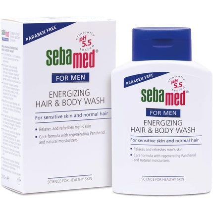 Gel de duș și șampon pentru bărbați, Sebamed, 2 în 1, 200 ml