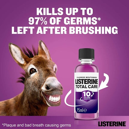 Listerine Total Care Anti-Bacterial Mouthwash Clean Mint 95ml