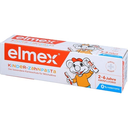 Pastă de dinți pentru copii, Elmex, 50ml, aromă lămâie