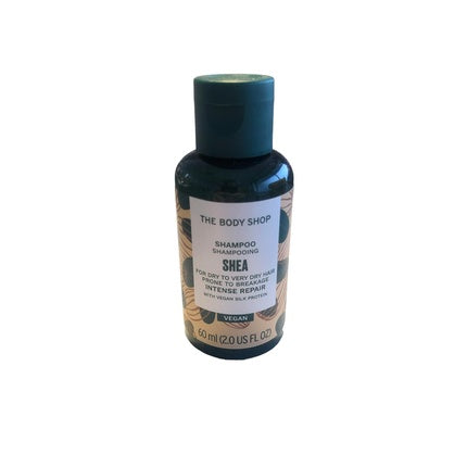 Șampon The Body Shop Shea pentru păr uscat până la foarte uscat, 60ml