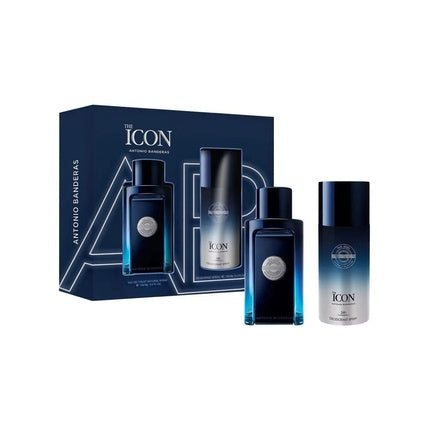 Set Cadou Parfum Antonio Banderas The Icon, 100ml EDT + 50ml Deodorant