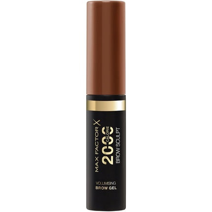 Gel volumizant sprâncene, Max Factor, 2000 Calorie, maro