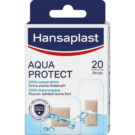 Bandă adezivă Hansaplast Aqua Protect, 20 bucăți, impermeabilă