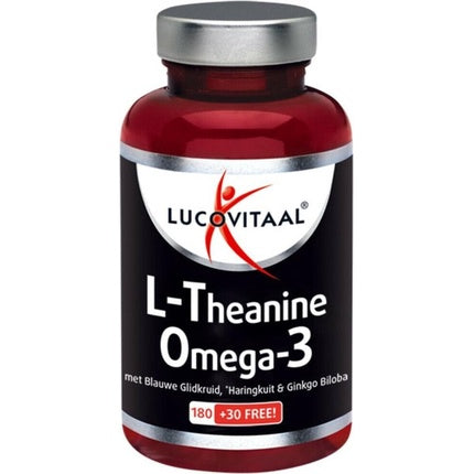 Supliment alimentar, Lucovitaal L-Theanine Omega-3, 180 comprimate