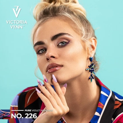 Lac de unghii, Victoria Vynn, Pure Creamy Hybrid, violet