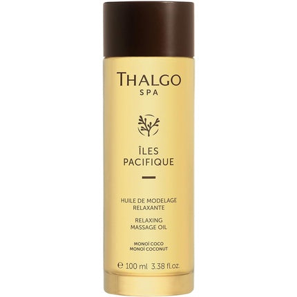 Ulei de masaj corp Thalgo Îles Pacifique, Monoï și ulei de cocos, 100 ml