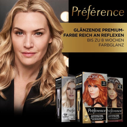 Vopsea de păr, L'Oréal Paris Préférence 7.4 Copper Blonde