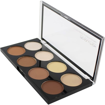 Paletă Contur, Makeup Revolution, Iconic Lights & Contour Pro, multiple nuanțe